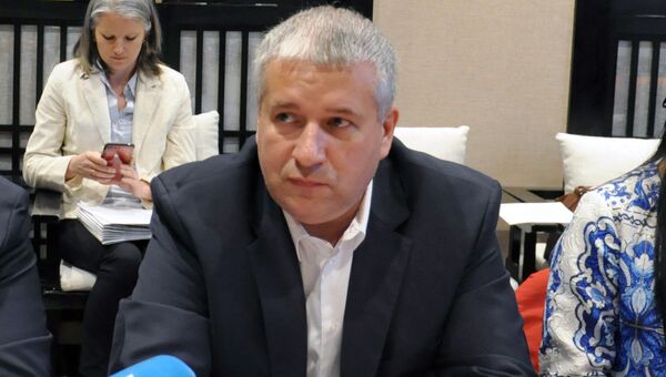 Исполняющий обязанности главы Госфильмофонда Сергей Алексеев. Архивное фото. Исполняющий обязанности главы Госфильмофонда Сергей Алексеев. Архивное фото.