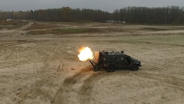 Испытания украинского мобильного минометного комплекса Барс-8ММК Испытания украинского мобильного минометного комплекса Барс-8ММК