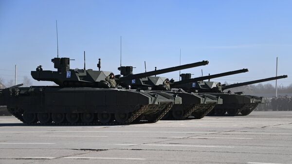 Танк Т-14 "Армата" испытали в беспилотном режиме
