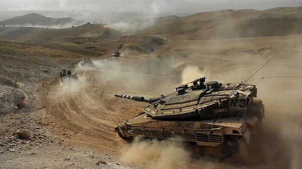 Танк сухопутных войск вооруженных сил Израиля