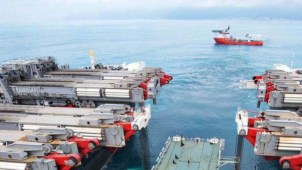Строительство газопровода Турецкий поток Строительство газопровода Турецкий поток