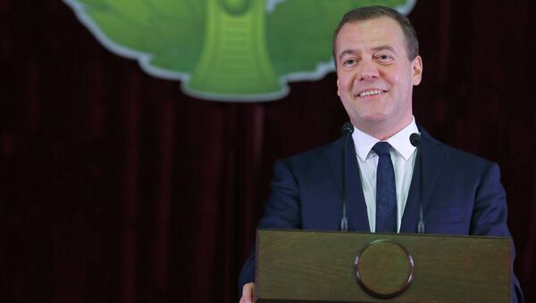 Председатель правительства РФ Дмитрий Медведев выступает на торжественном заседании Ученого совета Санкт-Петербургского государственного технологического института (технического университета). 28 ноября 2018 Председатель правительства РФ Дмитрий Медведев выступает на торжественном заседании Ученого совета Санкт-Петербургского государственного технологического института (технического университета). 28 ноября 2018
