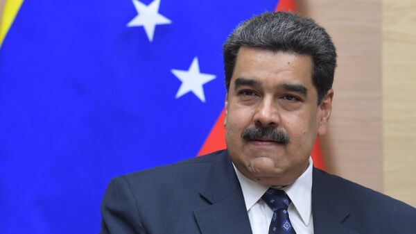Президент Венесуэлы Николас Мадуро во время встречи с президентом РФ Владимиром Путиным. 5 декабря 2018 Президент Венесуэлы Николас Мадуро во время встречи с президентом РФ Владимиром Путиным. 5 декабря 2018