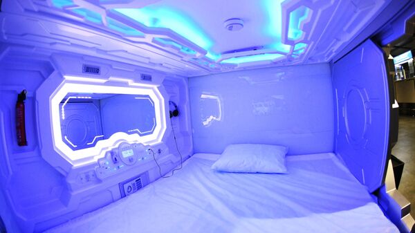 Капсульный отель Aerosleep в аэропорту Пулково Капсульный отель Aerosleep в аэропорту Пулково