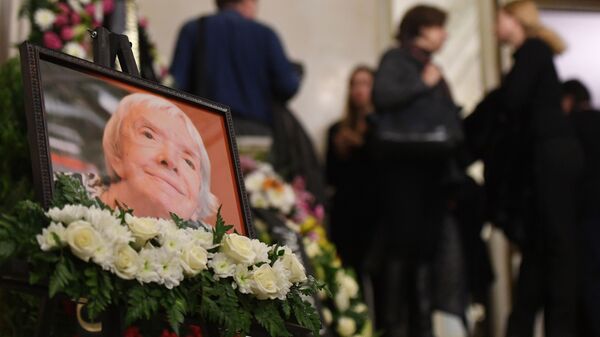 Церемония прощания с правозащитницей Людмилой Алексеевой Церемония прощания с правозащитницей Людмилой Алексеевой
