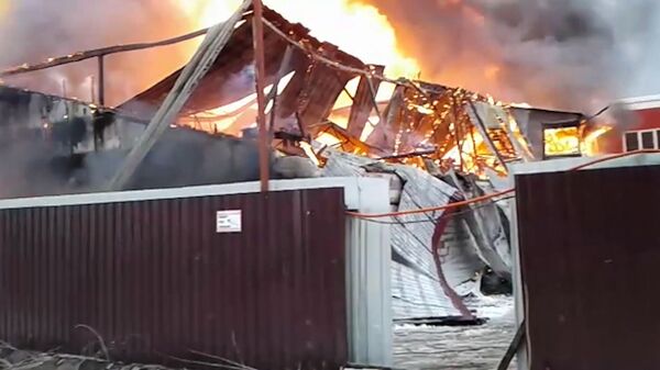 Пожар на мебельной фабрике в Щелково. 11 декабря 2018 Пожар на мебельной фабрике в Щелково. 11 декабря 2018
