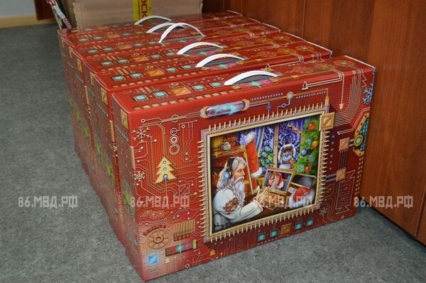 Новогодние подарки, украденные в Белоярском районе Новогодние подарки, украденные в Белоярском районе