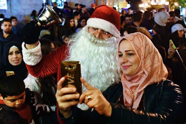 Празднование католического Рождества в Сирии Празднование католического Рождества в Сирии