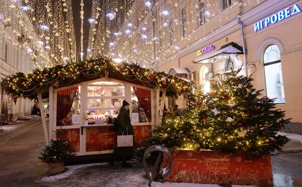 Новогоднее украшение Москвы Новогоднее украшение Москвы