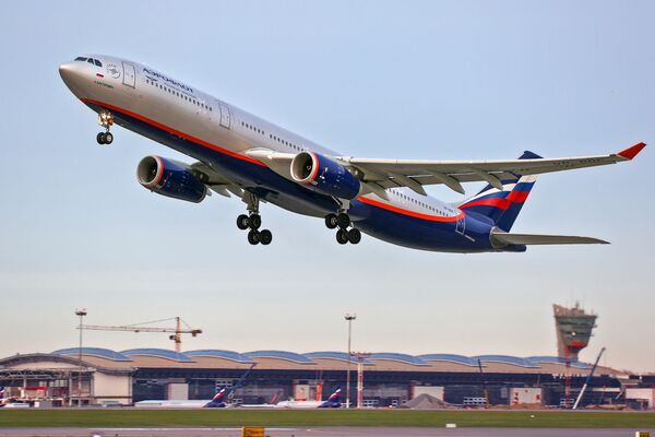 Самолет авиакомпании Аэрофлот Самолет авиакомпании Аэрофлот