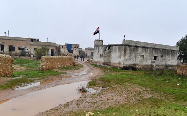 Позиции сирийской армии на западе района Манбидж провинции Алеппо в Сирии. 30 декабря 2018 Позиции сирийской армии на западе района Манбидж провинции Алеппо в Сирии. 30 декабря 2018