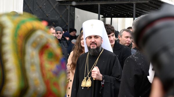 Глава новой церкви Украины митрополит Епифаний в Киеве Глава новой церкви Украины митрополит Епифаний в Киеве