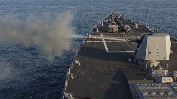Американский эскадренный миноносец USS Dewey Американский эскадренный миноносец USS Dewey