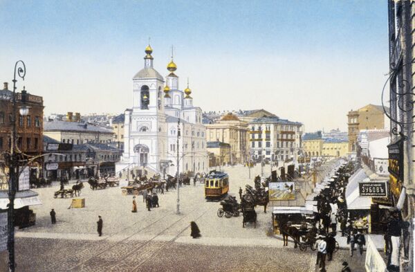 Улица Охотный ряд в Москве Улица Охотный ряд в Москве