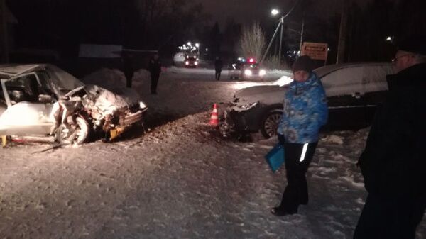 Место ДТП в городе Великие Луки Место ДТП в городе Великие Луки