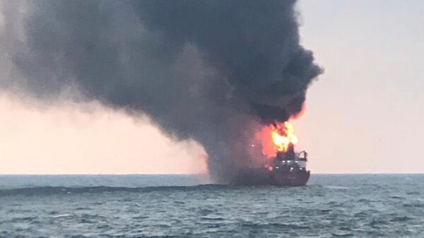 Пожар на газовых танкерах в Черном море Пожар на газовых танкерах в Черном море