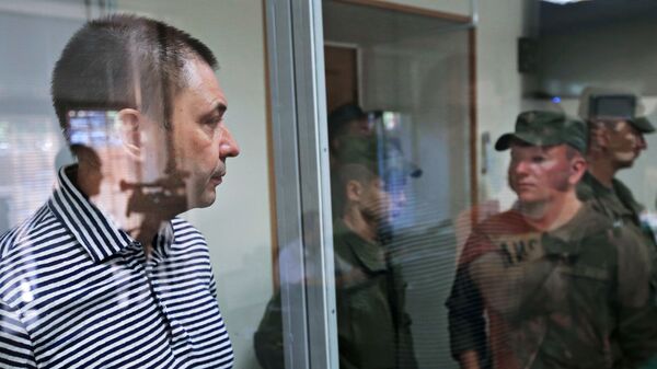 Руководитель портала РИА Новости Украина Кирилл Вышинский в суде Руководитель портала РИА Новости Украина Кирилл Вышинский в суде