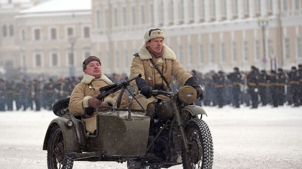Парад в честь 75-летия снятия блокады Ленинграда Парад в честь 75-летия снятия блокады Ленинграда