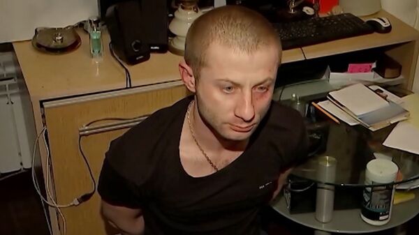 Задержание подозреваемого в краже картины Куинджи Задержание подозреваемого в краже картины Куинджи