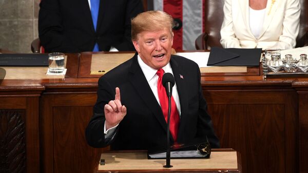Послание 45-го президента США Дональда Трампа конгрессу. 5 февраля 2019 Послание 45-го президента США Дональда Трампа конгрессу. 5 февраля 2019