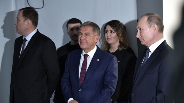 Рабочая поездка президента РФ В. Путина в Татарстан Рабочая поездка президента РФ В. Путина в Татарстан