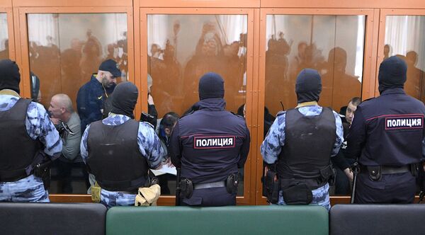Участники преступной организации, созданной и возглавляемой уроженцем Грузии Асланом Гагиевым, в Московском окружном военном суде Участники преступной организации, созданной и возглавляемой уроженцем Грузии Асланом Гагиевым, в Московском окружном военном суде