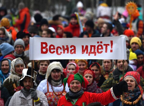 Участники Бакшевской Масленицы в Истринском районе Московской области Участники Бакшевской Масленицы в Истринском районе Московской области