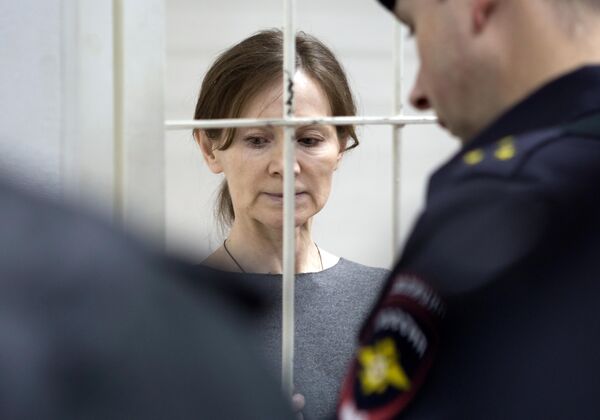 Экс-директор компании Парк-отель Сямозеро Елена Решетова на заседании Петрозаводского городского суда Экс-директор компании Парк-отель Сямозеро Елена Решетова на заседании Петрозаводского городского суда