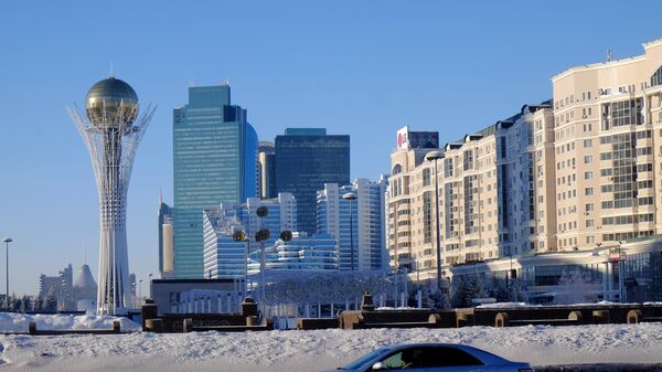 Вид столицы Казахстана