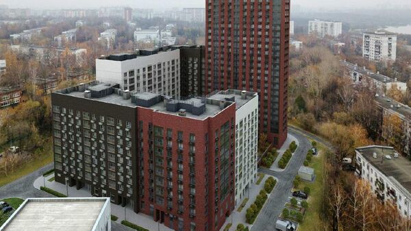 Проект дома, который планируется построить по программе реновации жилья Москвы по адресу: Каспийская улица, 28/4 Проект дома, который планируется построить по программе реновации жилья Москвы по адресу: Каспийская улица, 28/4