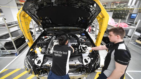 Открытие завода по производству легковых автомобилей Mercedes Открытие завода по производству легковых автомобилей Mercedes