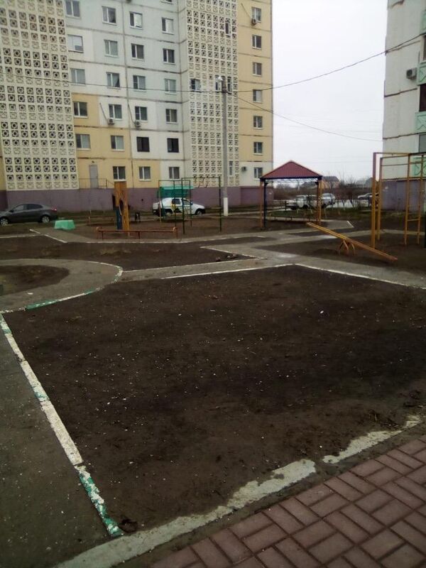 Двор, где произошло убийство Двор, где произошло убийство