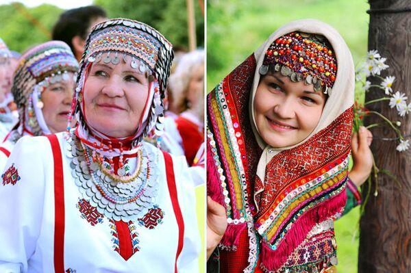 Представительницы чувашской и марийской национальности Представительницы чувашской и марийской национальности