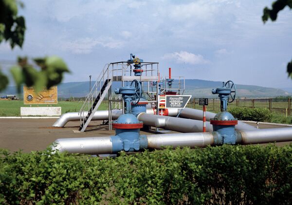 Нулевая отметка нефтепрвода Дружба в Татарстане
