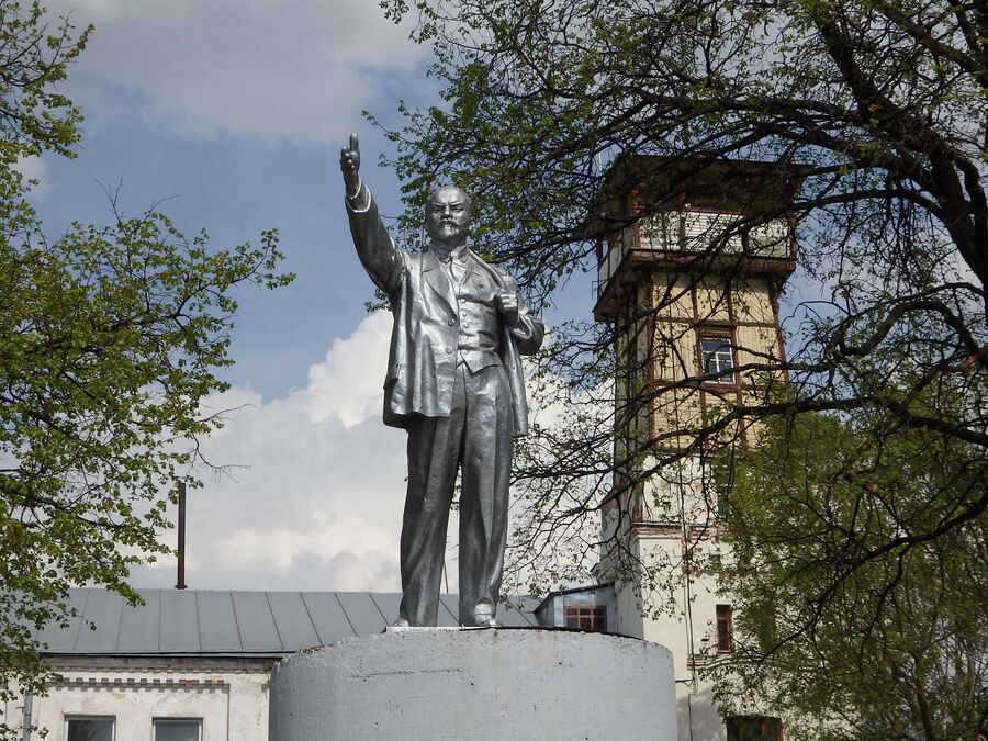 Ленин и каланча Ленин и каланча