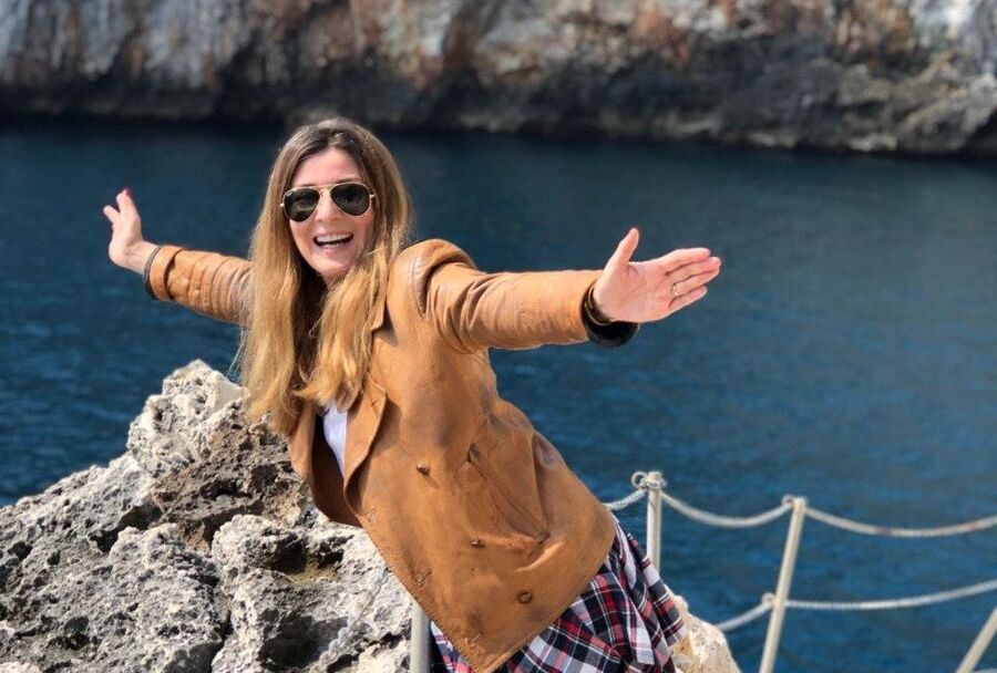 Жанна Бадоева в Апулии, Италия Жанна Бадоева в Апулии, Италия