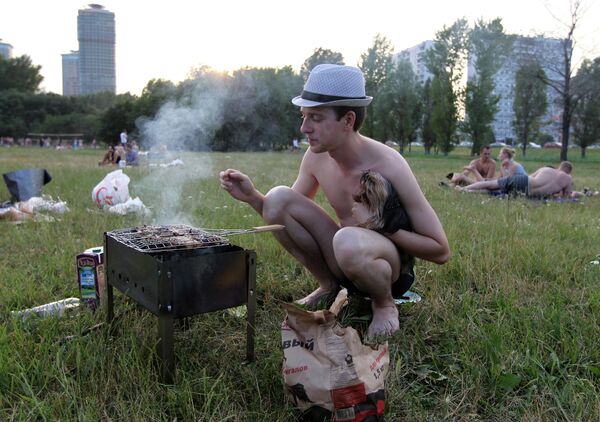Отдых горожан в Москве Отдых горожан в Москве