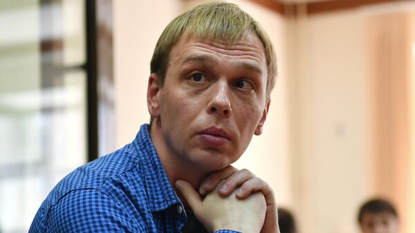 Журналист интернет-издания Медуза Иван Голунов в Мосгорсуде
