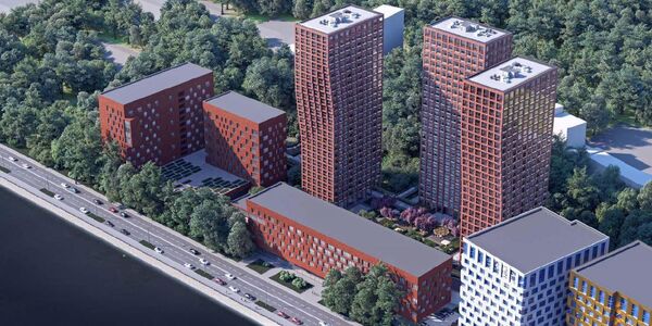 Проект многофункционального комплекса с подземным паркингом на Варшавском шоссе в Москве Проект многофункционального комплекса с подземным паркингом на Варшавском шоссе в Москве