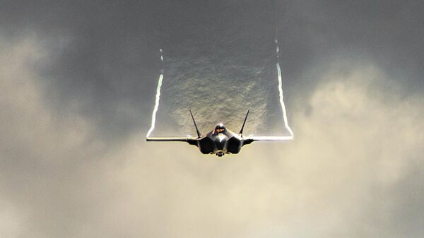 Истребитель ВВС США F-35A Lightning II Истребитель ВВС США F-35A Lightning II