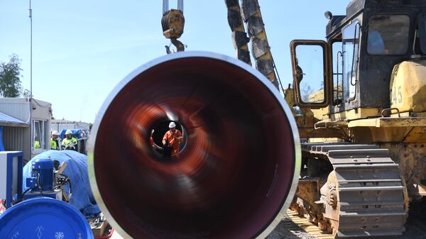 Строительство газопровода Северный поток-2 в Ленинградской области Строительство газопровода Северный поток-2 в Ленинградской области