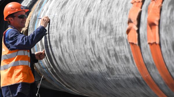 Строительство газопровода Северный поток-2 в Ленинградской области Строительство газопровода Северный поток-2 в Ленинградской области