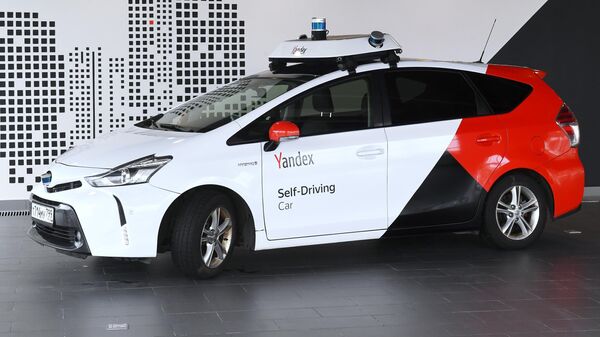 Тестирование беспилотного автомобиля Яндекс в Москве 