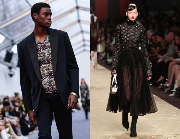 Показ коллекций одежды сезона Осень-Зима 2019/2020 Roberto Cavalli и Fendi в Милане Показ коллекций одежды сезона Осень-Зима 2019/2020 Roberto Cavalli и Fendi в Милане