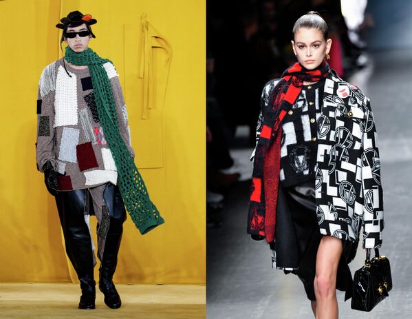Показ коллекций одежды сезона Осень-Зима 2019/2020 Loewe Homme в Париже и Versace в Милане Показ коллекций одежды сезона Осень-Зима 2019/2020 Loewe Homme в Париже и Versace в Милане