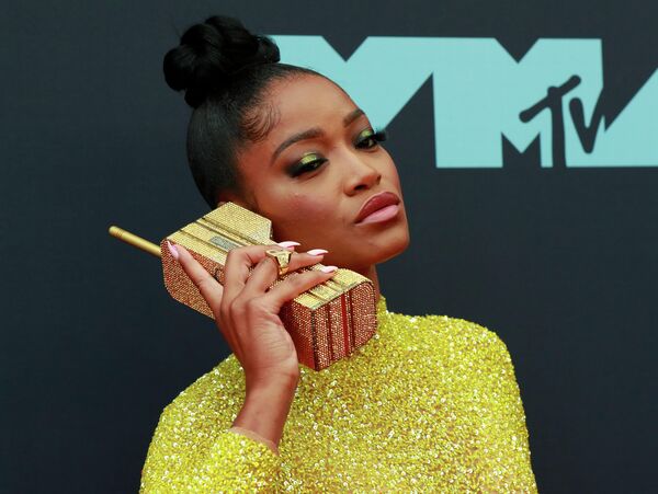 Кеке Палмер на церемонии вручения премии 2019 MTV Video Music Awards Кеке Палмер на церемонии вручения премии 2019 MTV Video Music Awards