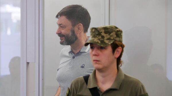 Руководитель портала РИА Новости Украина Кирилл Вышинский на заседании апелляционного суда Киева Руководитель портала РИА Новости Украина Кирилл Вышинский на заседании апелляционного суда Киева
