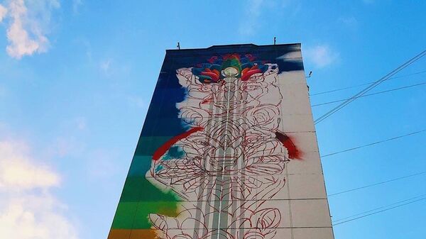 Стрит-арт фестиваль URBAN MORPHOGENESI. Животные, начало Стрит-арт фестиваль URBAN MORPHOGENESI. Животные, начало