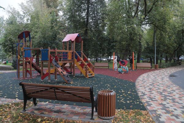 Сквер Русские узоры в Москве Сквер Русские узоры в Москве