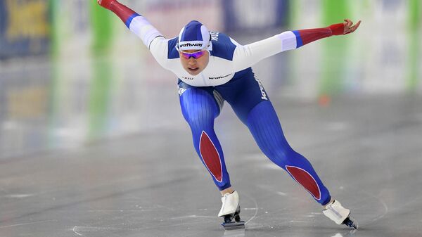 Конькобежка Ольга Фаткулина стала первой на дистанции 1000 метров на ЧР